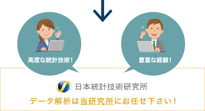 統計解析受託事業は日本統計技術研究所へ